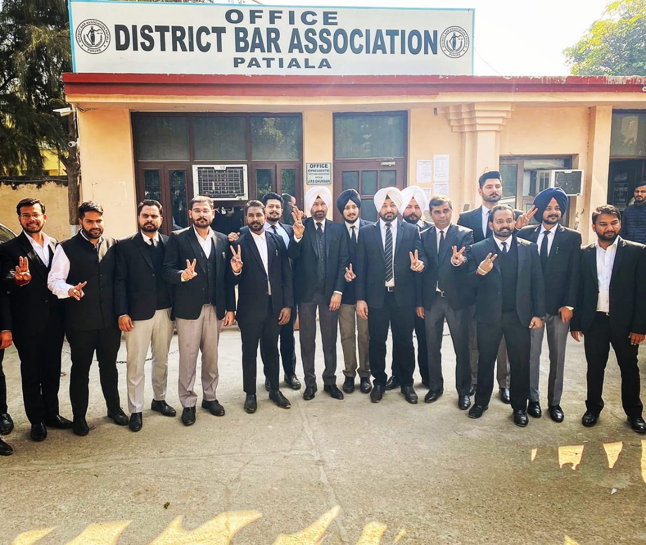 District Bar association Patiala Elections Results 2021