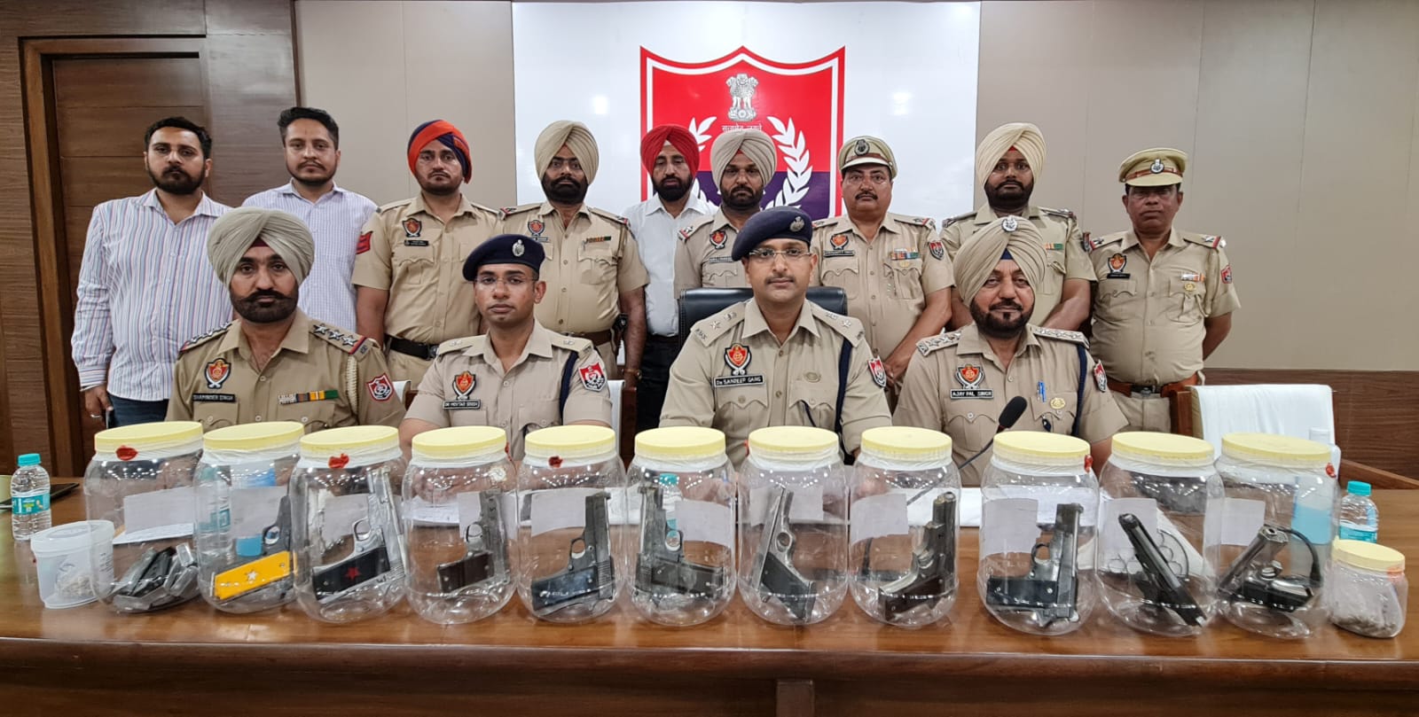 Patiala Police arrested two with 10 illegal weapons