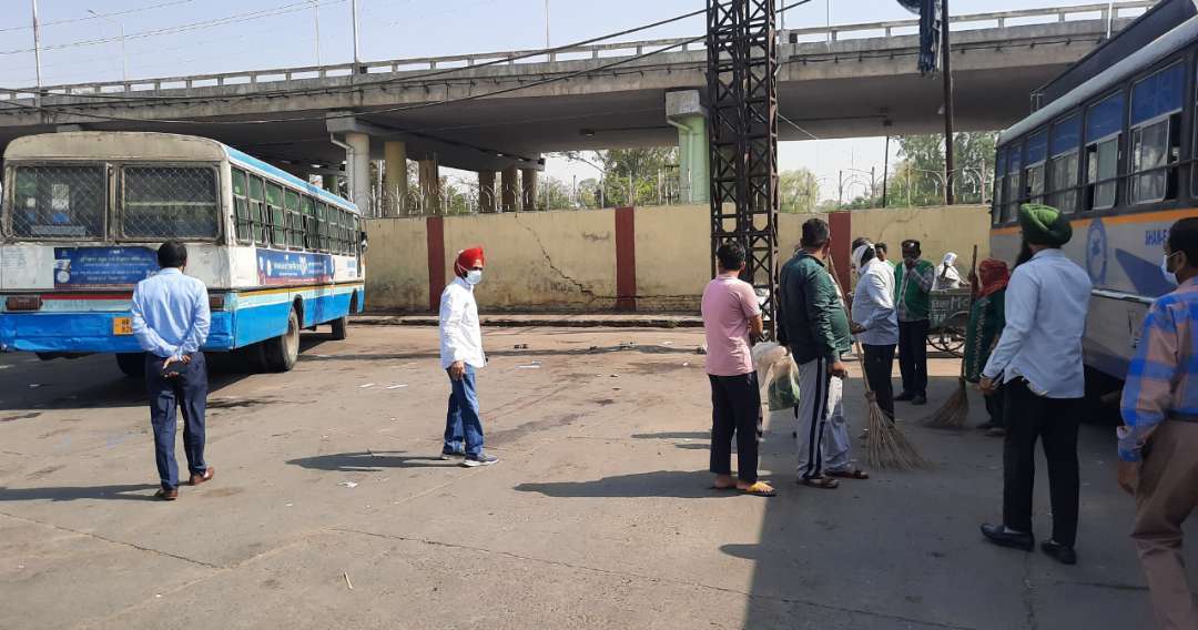 Patiala Bus stand gets new life