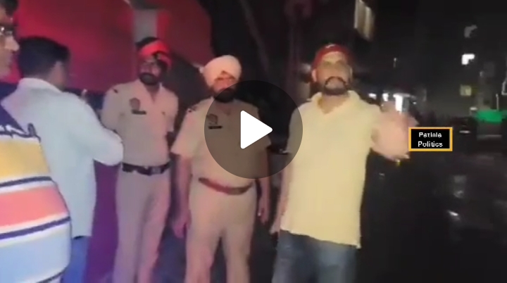 Encounter between two gangsters of Bhuppi Rana gang and the police