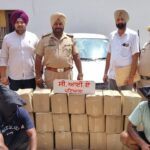 Patiala police arrested 2 liquor smugglers with 40 boxes