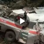 Bus with 37 ITBP jawans plunges into river in Pahalgam
