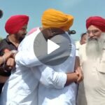 Sidhu Moosewala’s father meets singer Amrit Maan