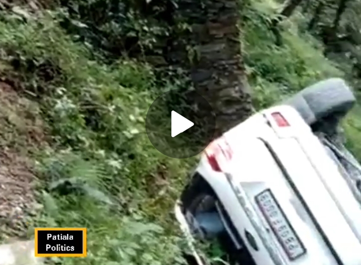 Rana Gurjeet met with an accident on Solan Chahal road