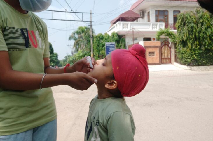 Over 1 lakh kids given polio drops in Patiala