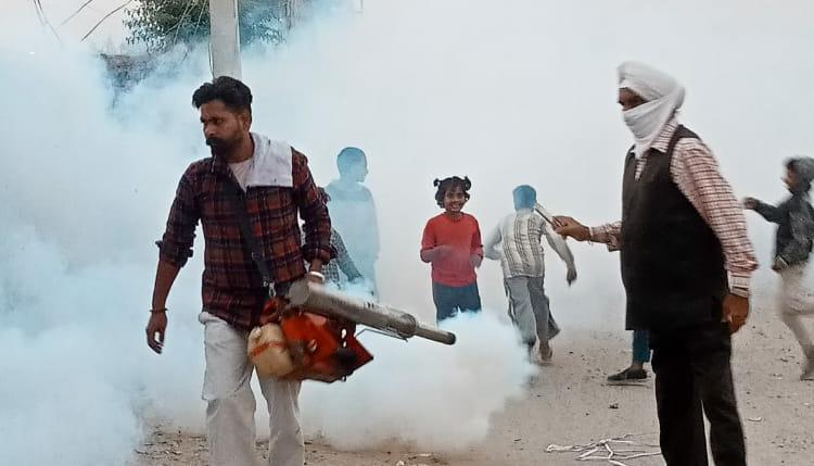 Fogging begins in hotspot dengue areas of Patiala