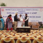 Patiala: "National Legal Service Day" Celebrated in Playways High School On 9 Nov