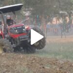 Ram Rahim showed stunts on the tractor