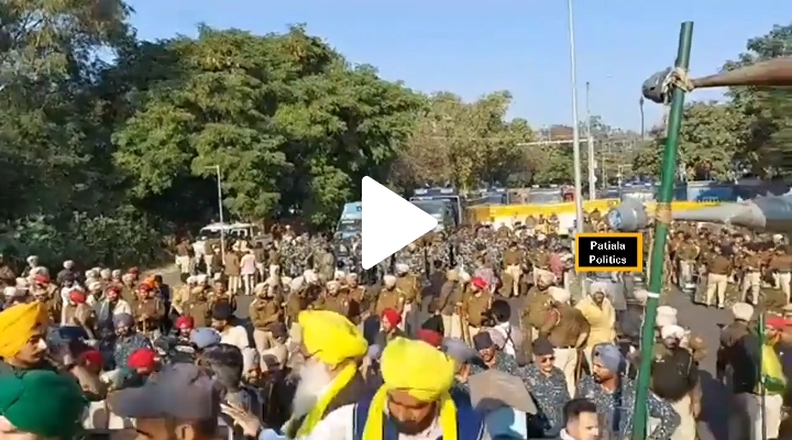 Farmers Protest in Chandigarh