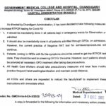 Covid is back:Chandigarh to increase RTPCR testing