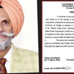 Baldev Singh Sran's term as CMD, PSPCL extended