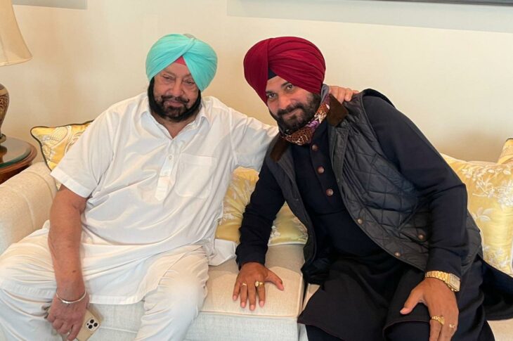 captain amarinder singh navjot sidhu