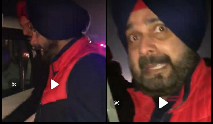 Patiala:Navjot Sidhu helps accident victim reach hospital