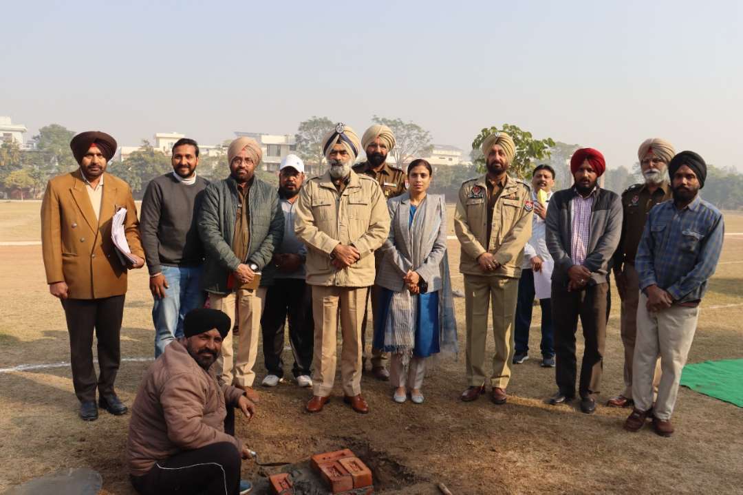 Patiala SSP lays foundation stone of stadium