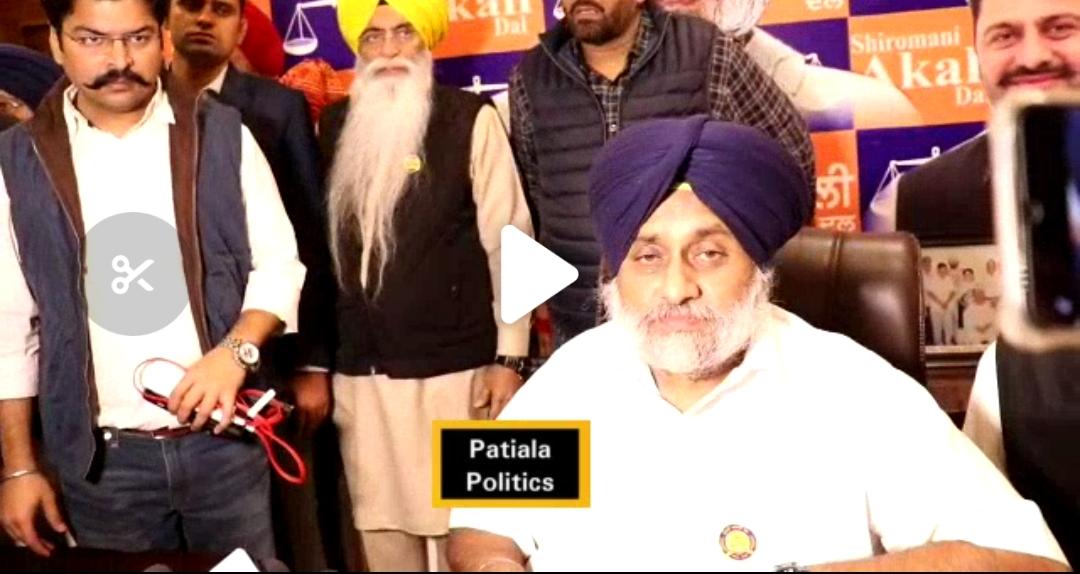Sukhbir Badal warns Patiala Akali leaders to Support Harpal Juneja