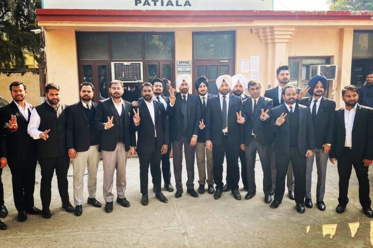 District Bar association Patiala Elections Results 2021