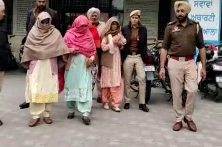 Gang of women thieves busted in Patiala,four arrested