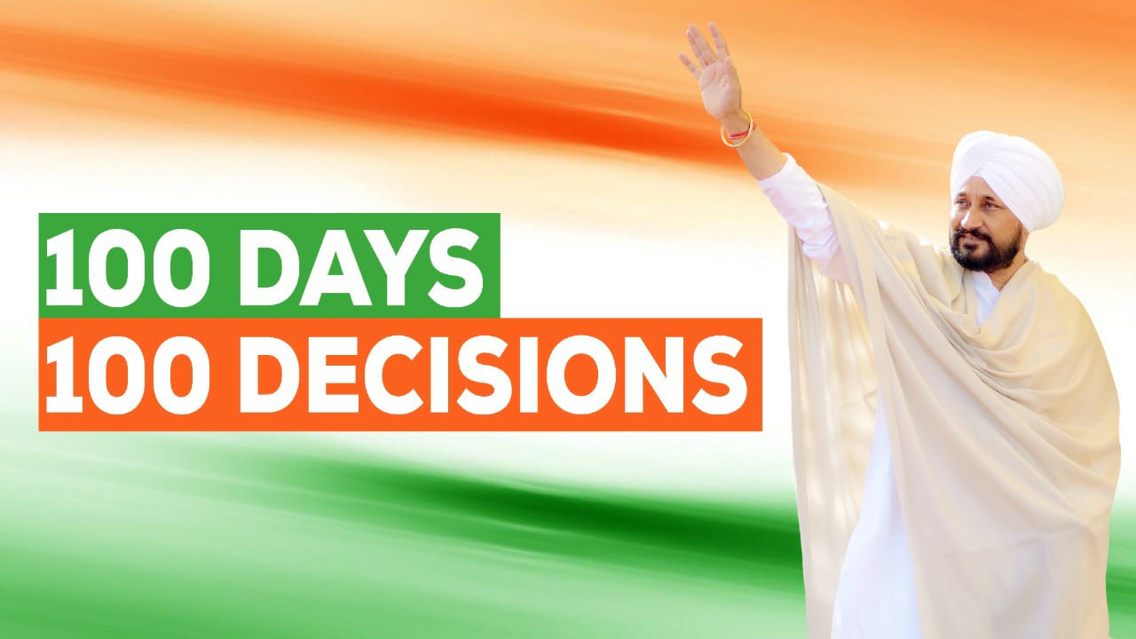 100 days of Channi Government