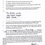 Legal Notice to British Co.ed High School Patiala
