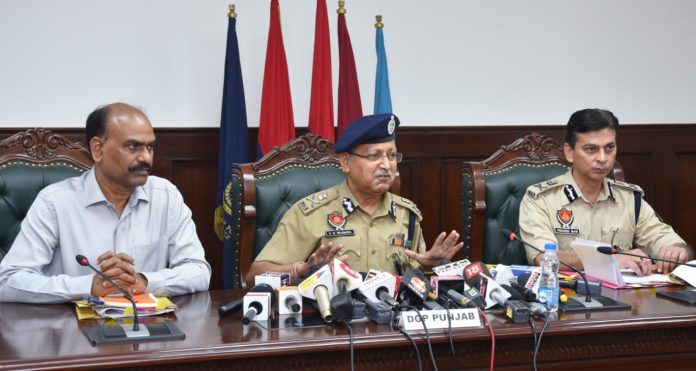 DGP PUNJAB EXHORTS PUBLIC TO JOIN HANDS WITH POLICE IN  STATE