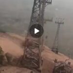 LIVE VIDEO of Ropeway collision at TrikutHills near Baba Baidyanath temple