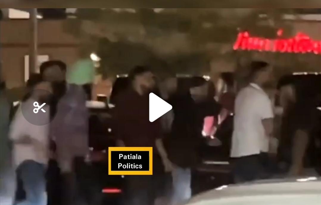 Punjabi Students fight at Sheridan Plaza Brampton