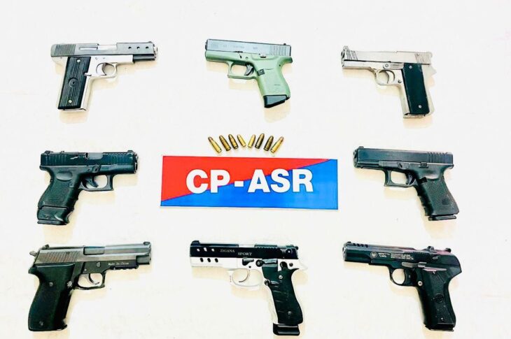 Punjab News: FIVE LINKED TO CROSS-BORDER ARMS SMUGGLING MODULE HELD WITH 8 PISTOLS