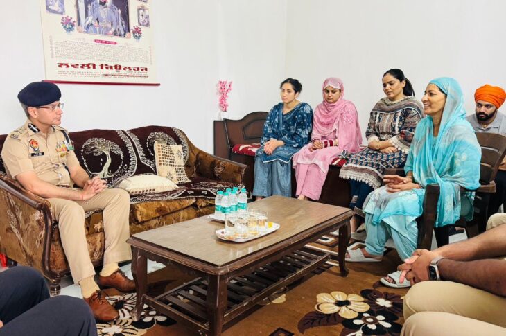 Punjab News: DGP GAURAV YADAV MEETS MARTYR ASI JOGA SINGH’S FAMILY IN BATALA, EXTENDS DEEPEST CONDOLANCES
