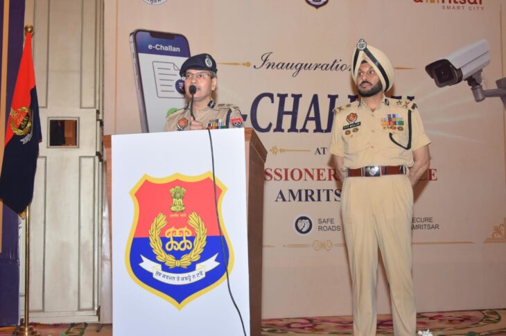 Punjab News: AMRITSAR BECOMES FOURTH CITY IN PUNJAB TO IMPLEMENT AUTOMATED E-CHALLAN SYSTEM