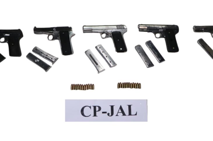 Punjab News: ILLEGAL ARMS SMUGGLING MODULE BUSTED IN JALANDHAR; THREE HELD WITH 5 PISTOLS