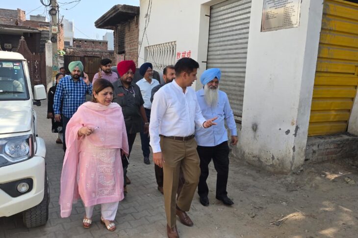 Patiala News: ਡੀਸੀ ਡਾ. ਹਿਮਾਂਸ਼ੂ ਅਗਰਵਾਲ ਤੇ ਕਮਿਸ਼ਨਰ ਨਗਰ ਨਿਗਮ ਵੱਲੋਂ ਸ਼ਹਿਰ ਦੀਆਂ ਸੜਕਾਂ ਅਤੇ ਸੀਵਰੇਜ ਪ੍ਰਬੰਧਾਂ ਦਾ ਲਿਆ ਗਿਆ ਜਾਇਜ਼ਾ 