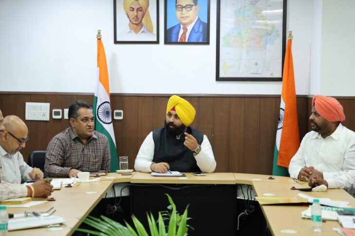 Punjab News: Local Govt Minister Harjot Singh Bains Announces Major Urban Infrastructure Push Across Tricity’s Peripheral Towns; Orders Weekly Review of Development Works