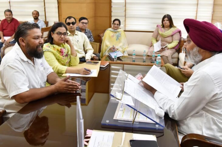 Punjab News: After meeting 4 employee unions, Minister Harpal Singh Cheema directs officials for immediate action on all legitimate demands