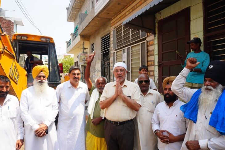 Patiala News: ਸਿਹਤ ਮੰਤਰੀ ਨੇ ਛੋਟੀ ਮਸਜਿਦ ਨੇੜੇ 20 ਲੱਖ ਦੀ ਲਾਗਤ ਨਾਲ ਕਰਵਾਈ ਪ੍ਰੋਜੈਕਟ ਦੀ ਸ਼ੁਰੂਆਤ