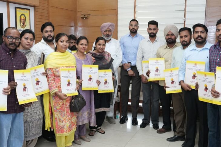 Punjab News: Finance Minister Harpal Singh Cheema hands appointment letters to 14 newly recruited employees in Excise & Taxation Department  