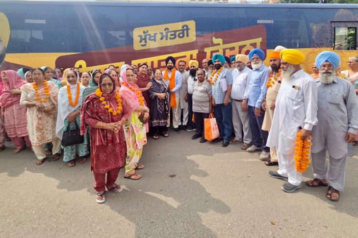 Patiala News:ਵਿਧਾਇਕ ਅਜੀਤਪਾਲ ਸਿੰਘ ਕੋਹਲੀ ਨੇ ਮੁੱਖ ਮੰਤਰੀ ਤੀਰਥ ਯਾਤਰਾ ਨੂੰ ਦਿਖਾਈ ਹਰੀ ਝੰਡੀ