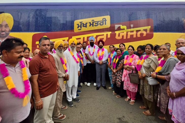 Patiala News:ਮੁੱਖ ਮੰਤਰੀ ਤੀਰਥ ਯਾਤਰਾ ਤਹਿਤ ਵਿਧਾਇਕ ਅਜੀਤਪਾਲ ਸਿੰਘ ਕੋਹਲੀ ਵੱਲੋਂ ਪਟਿਆਲਾ ਤੋਂ ਦੋ ਹੋਰ ਬੱਸਾਂ ਰਵਾਨਾ