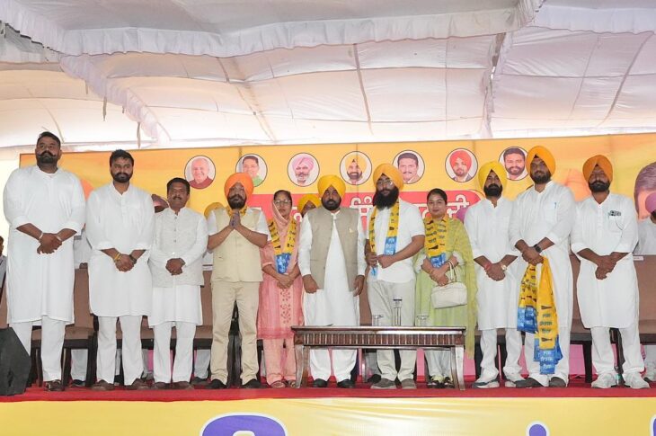 Patiala News: ਪਾਤੜਾਂ ਵਿੱਚ ਸ਼ਿਰੋਮਣੀ ਅਕਾਲੀ ਦਲ ਨੂੰ ਵੱਡਾ ਝਟਕਾ, ਸਾਬਕਾ ਵਿਧਾਇਕ ਵਰਿੰਦਰ ਕੌਰ ਲੂੰਬਾ ਅਤੇ ਕਰਨ ਸਿੰਘ ਡੀਟੀਓ ਸਾਥੀਆਂ ਸਮੇਤ 'ਆਪ' ਵਿੱਚ ਸ਼ਾਮਲ