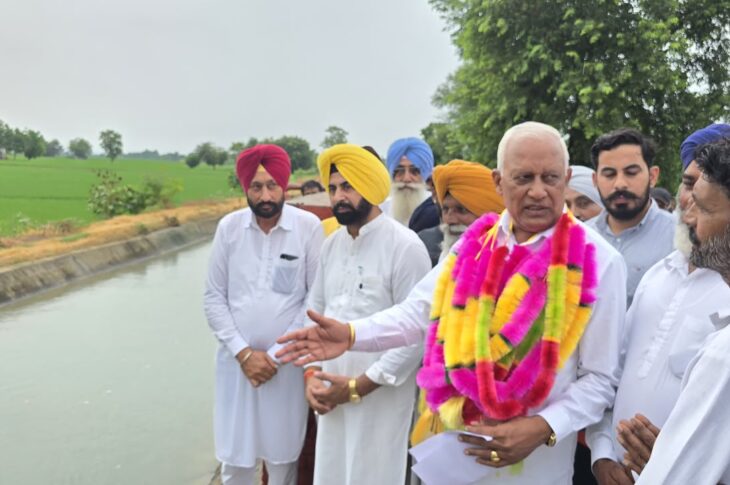 Patiala News:ਸ਼ੁਤਰਾਣਾ ਹਲਕੇ ਦੇ 56 ਪਿੰਡਾਂ ਦੀ 68,500 ਏਕੜ ਜ਼ਮੀਨ ਨੂੰ ਮਿਲਿਆ ਸਿੰਚਾਈ ਲਈ ਨਹਿਰੀ ਪਾਣੀ: ਬਰਿੰਦਰ ਗੋਇਲ