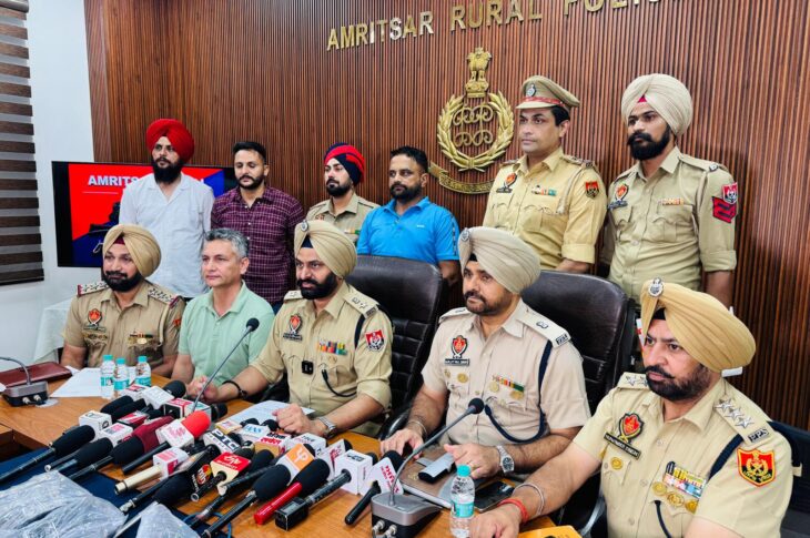 Punjab News: JUVENILE AMONG THREE HELD WITH HAND GRENADE, 3 SOPHISTICATED RIFLES IN AMRITSAR