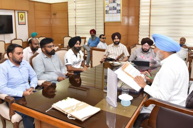 Punjab News: Finance Minister Harpal Singh Cheema Holds Meetings with Various Employee Unions to Address Legitimate Demands