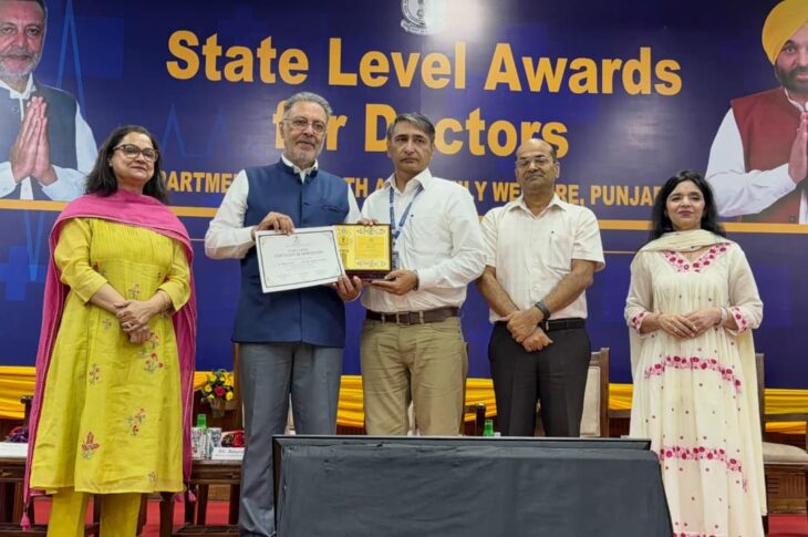 Punjab News: PUNJAB GOVT HONOURS OUTSTANDING DOCTORS WITH STATE-LEVEL AWARDS ON NATIONAL DOCTORS' DAY