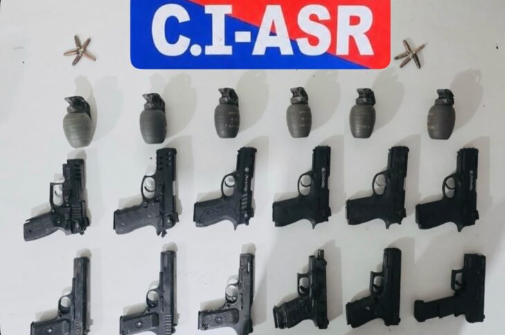 Punjab News: THREE BKI OPERATIVES HELD WITH 6 HAND GRENADES, 12 PISTOLS IN AMRITSAR