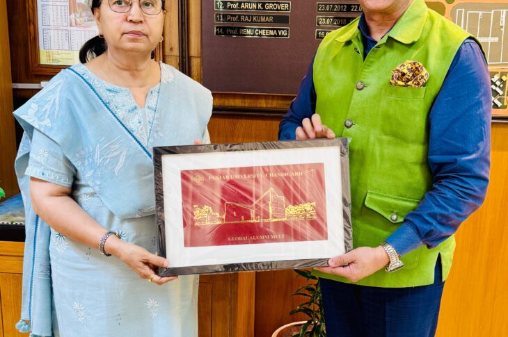 Punjab News:Panjab University Honours State Information Commissioner Punjab with Certificate of Appreciation