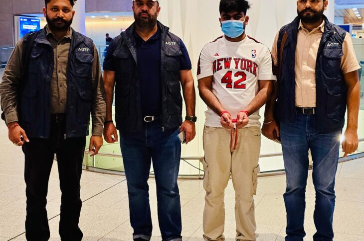 Punjab News:PUNJAB POLICE IN COORDINATION WITH CENTRAL AGENCIES BRINGS BACK FUGITIVE GANGSTER JOBANJIT BILLA FROM INDONESIA  