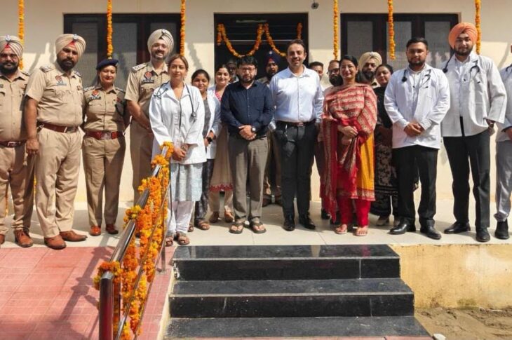 Punjab News:Cabinet Minister Dr. Ravjot Singh gets Aam Aadmi Clinic inaugurated at Central Jail