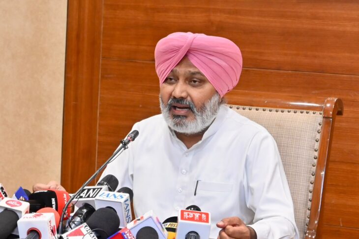 Punjab News:Bhagwant Mann Govt Urges Punjab Governor to End Years of Exploitation by Approving Ordinance for Govt Departments to Absorb Outsourced Workers: Harpal Singh Cheema