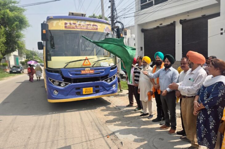 Patiala News: ਵਿਧਾਇਕ ਅਜੀਤਪਾਲ ਕੋਹਲੀ ਵਲੋਂ ਮੁਖ ਮੰਤਰੀ ਤੀਰਥ ਯਾਤਰਾ ਬੱਸ ਸ੍ਰੀ ਅੰਮ੍ਰਿਤਸਰ ਸਾਹਿਬ ਲਈ ਰਵਾਨਾ