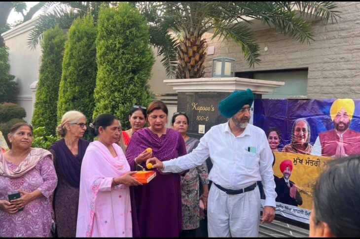 Patiala News: ਮੁੱਖ ਮੰਤਰੀ ਮਾਵਾਂ-ਧੀਆਂ ਸਤਿਕਾਰ ਯੋਜਨਾ ਤਹਿਤ ‘ਸਤਿਕਾਰ ਰਾਸ਼ੀ’ ਮਿਲਣ ’ਤੇ ਵਾਰਡ ਨੰਬਰ 58 ਵਿੱਚ ਧੰਨਵਾਦ ਸਮਾਗਮ