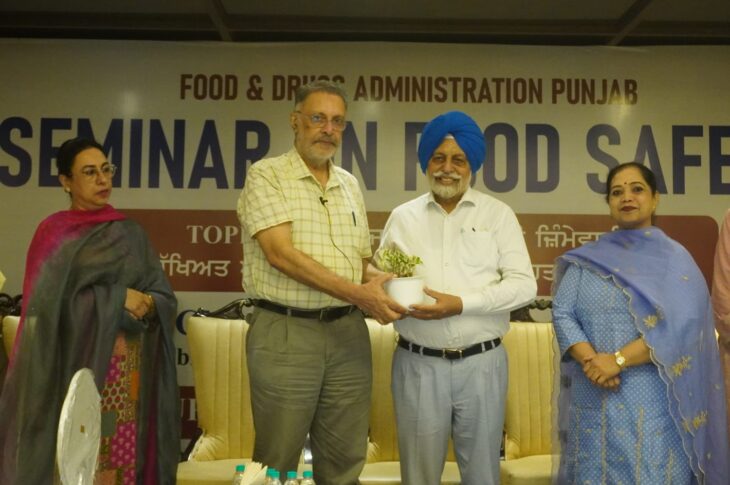 Patiala News:Health Minister Emphasises Healthy Food at Food Safety Seminar